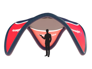 Reklamtält AIR-V 6x6